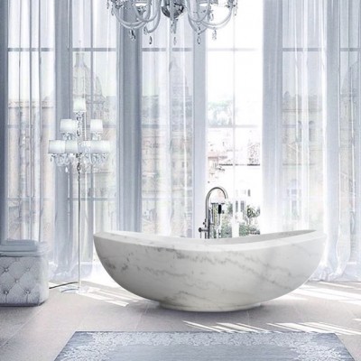 Natural Marble Bathtub Badewanne Free Standing  Stone Bathtub Badkuip For Sale