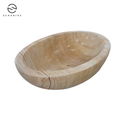 Hotsell Sandstone  Marble Round Stone Bathtubs