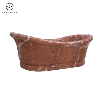 Rojo Alicante Marble Bathroom Bathtubs