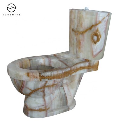 Modern Luxury Stone Bathroom Sanitary Ware Wc Toilet Onyx Toilet